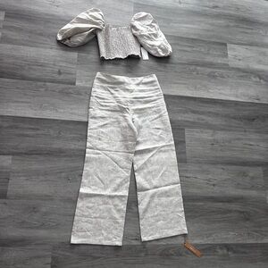 Reformation Linen Set - 2 piece